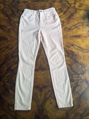 Current/Elliott Light Pink Straight Leg Pants